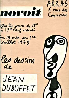 Les dessins de Jean Dubuffet Noroit Arras Abadie Daniel