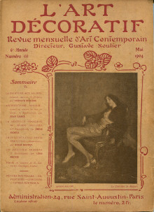 Architecture danoise Gares de chemin de fer et hotel L Art decoratif Mai 1904 Lahor Jean