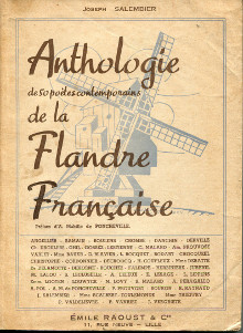 Anthologie de 50 poetes de la Flandre francaise Salembier Joseph