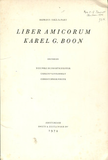 Liber Amicorum Karel G Boon A protestant Source for a Rubens Subject Dieuwke de Hoop Scheffer Carlos van Hasselt et Christopher White edit 