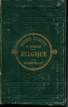 Collection des guides Joanne guides diamant Belgique Joanne P 