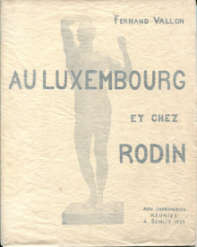 Au Luxembourg et chez Rodin Vallon Fernand