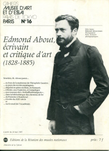 Edmond About ecrivain et critique d art 1828 1885 Genevieve Lacambre et Luce Abeles