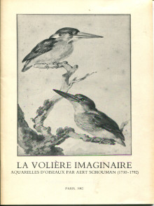 La voliere imaginaire Aquarelles d oiseaux par Aert Schouman 1710 1792 Haga Meile D 