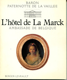  p L Hotel de La Marck ambassade de Belgique p Paternotte de La Vaillee baron