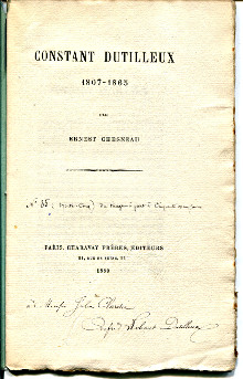 Constant Dutilleux 1807 1865 Chesneau Ernest