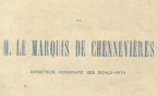 Chennevières   coll. 1898
