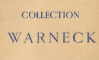 Warneck   coll. 1926