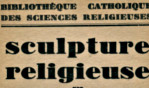 Lejeaux   Sculpture religieuse