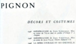 Pignon   5 peintre et le Théâtre 1956