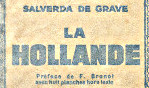 Hollande   de Grave 1932